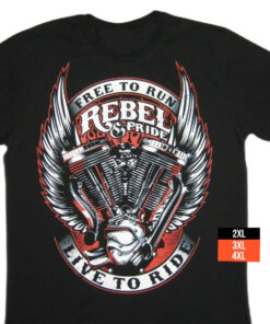 Free to run - Live to ride T-shirt