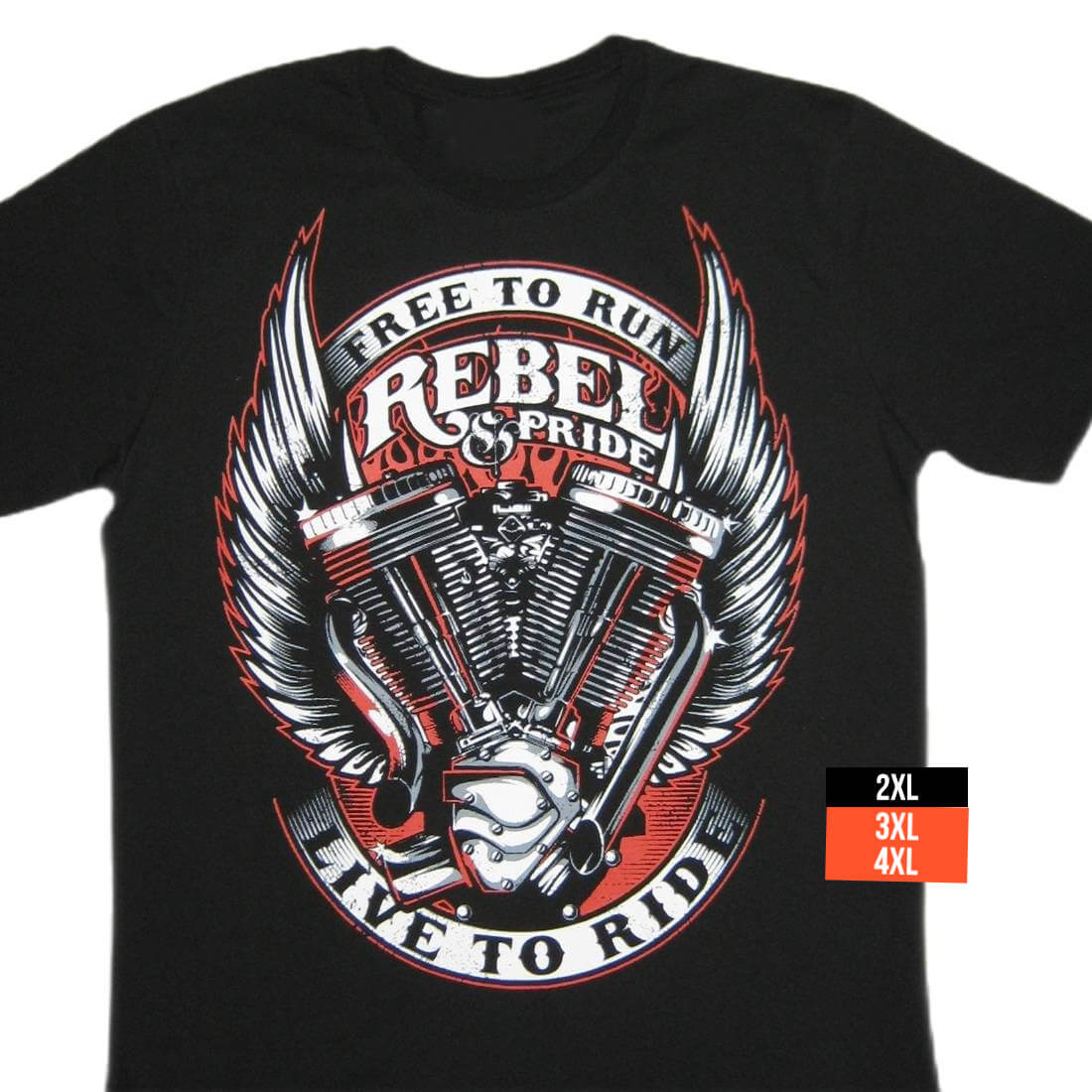 Free to run - Live to ride T-shirt 1 Free to run - Live to ride T-shirt