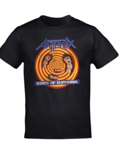 Anthrax State of Euphoria T-Shirt Black