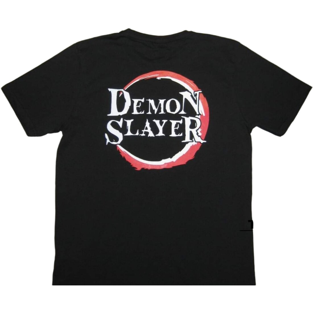 Demon Slayer Tanjiro Kamado Anime T-Shirt Black - Rock on Skin