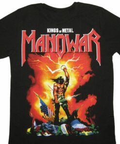 Manowar-Kings-of-metal-T-shirt-Black