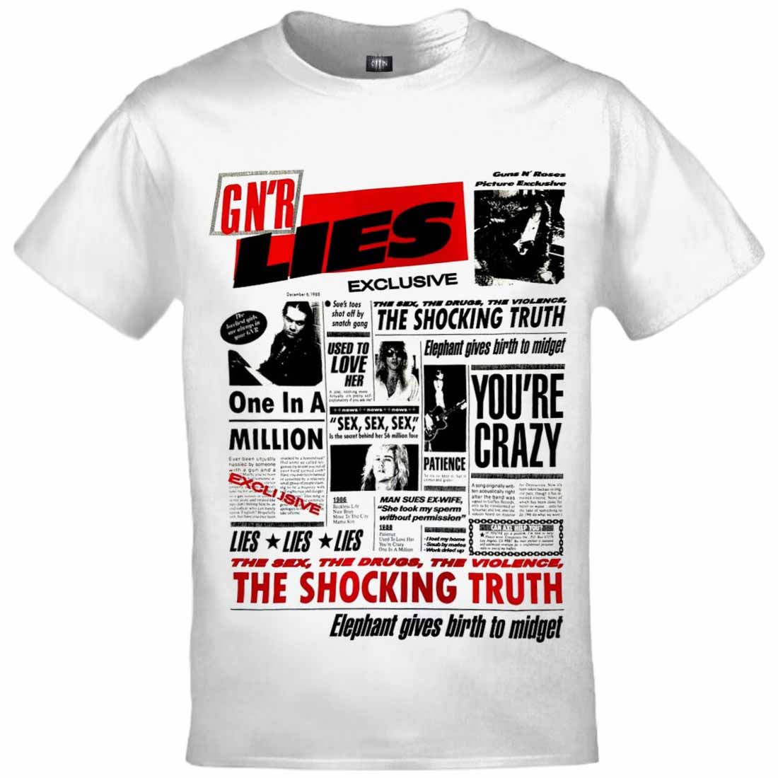 Guns N Roses T-Shirt Lies 1 Guns N Roses T-Shirt Lies