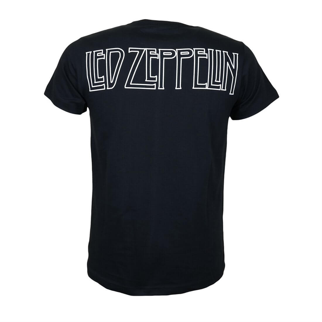Led Zeppelin States of America T-Shirt Black 2 led-zeppelin-united-states-of-america-1977-2