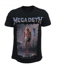 Megadeth Countdown To Extinction T-shirt Black