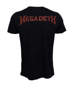 Megadeth Crush The World Tour T-shirt Black