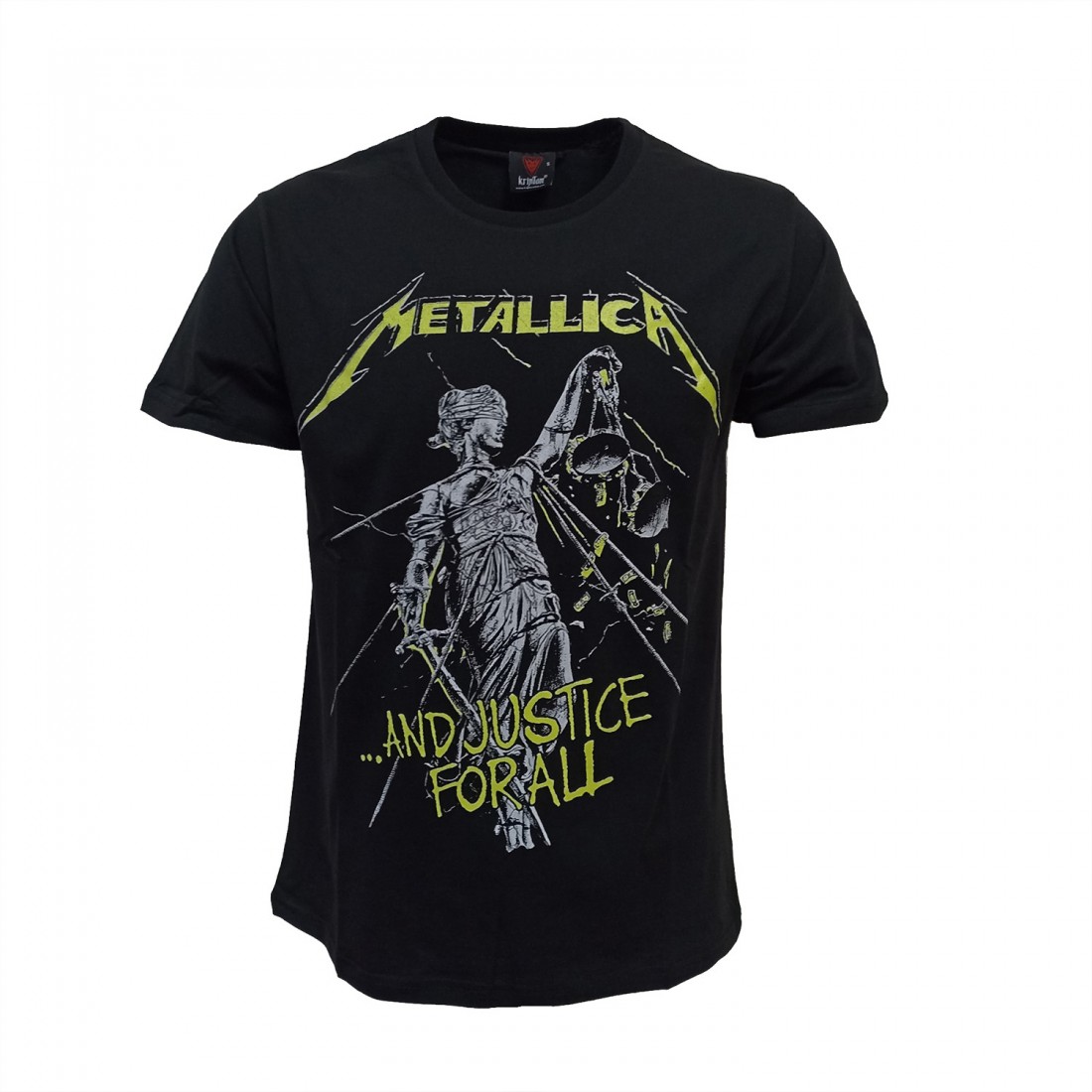Metallica And Justice for All T-shirt Black 1 Metallica And Justice for All T-shirt Black