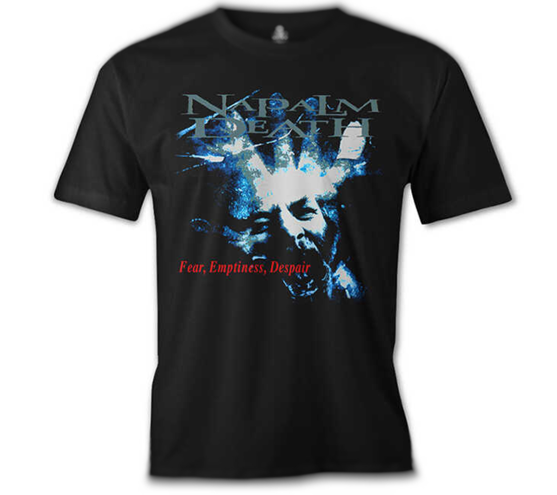 Napalm Death Fear Emptiness Despair T-shirt Black 1 napalm-death-fear-emptiness-despair-tshirt