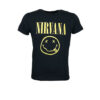 Nirvana Smiley T-shirt Black