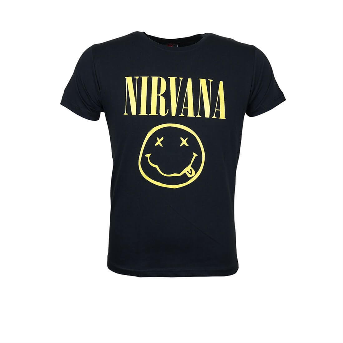 Nirvana Smiley T-shirt Black 1 Nirvana Smiley T-shirt Black