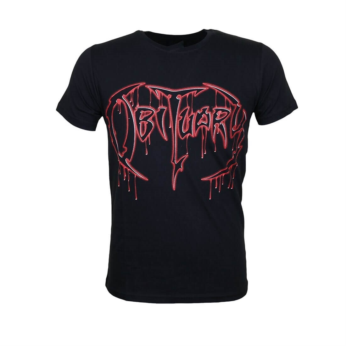 Obituary Logo T-shirt Black 1 Obituary Logo T-shirt Black