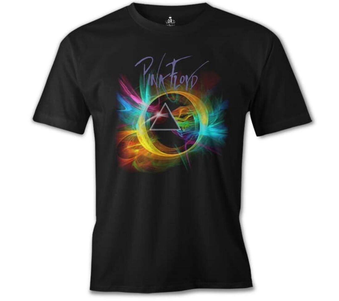 Pink Floyd Rainbow T-shirt Black 1 Pink Floyd Rainbow T-shirt Black