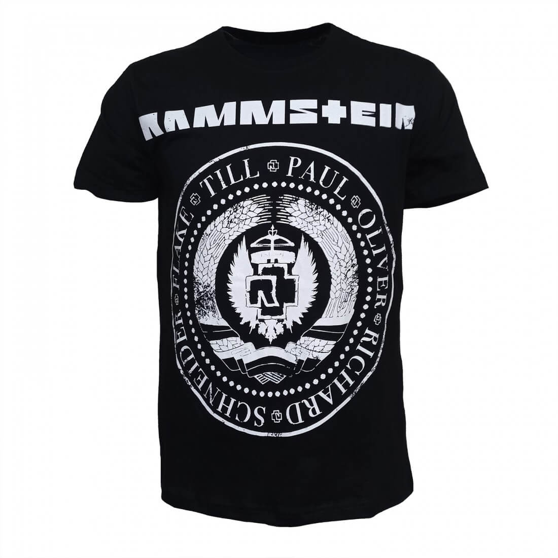 Rammstein est 1994 T-shirt Black 1 +XXL Rammstein est 1994 T-shirt Black