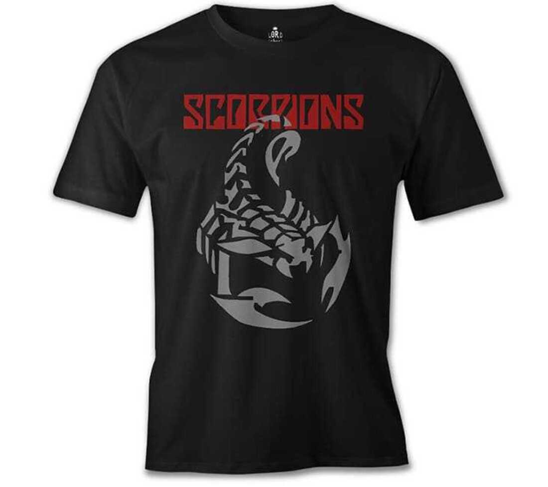 Scorpions Logo T-shirt Black 1 Scorpions Logo T-shirt Black