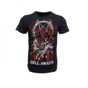 Slayer Hell Awaits T-shirt Black