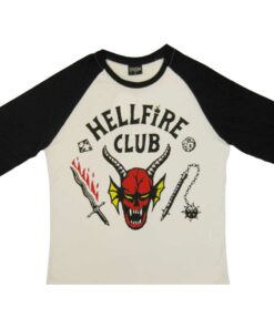 Stranger Things Hellfire club T-Shirt White