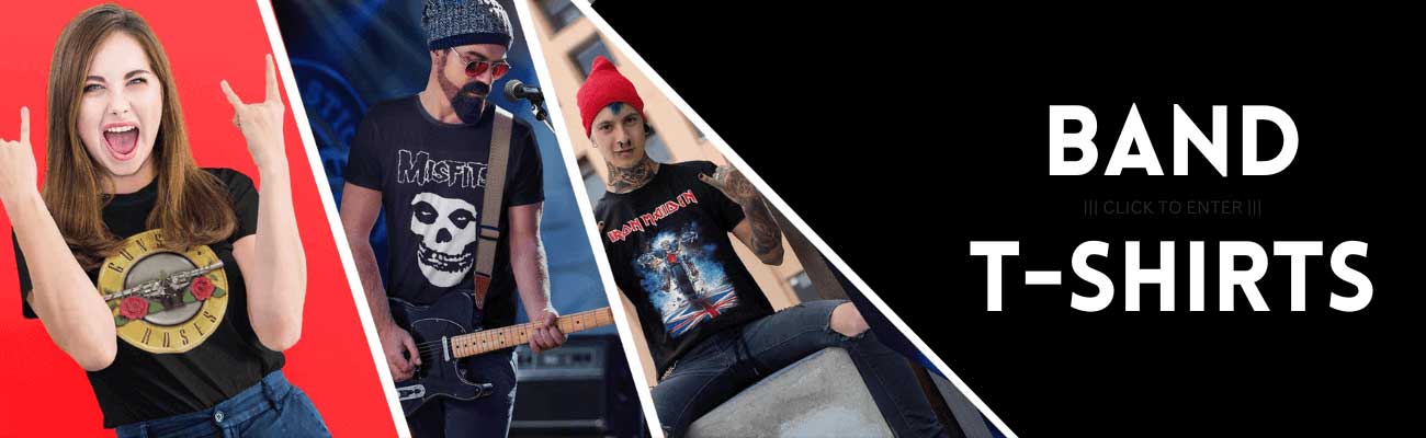 BANDS TSHIRT BANNER