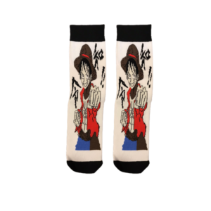 Κάλτσα με σχέδια One Piece Monkey D. Luffy