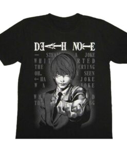 Death Note Anime T-Shirt Black