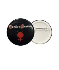 Κονκάρδα παραμάνα Marilyn Manson 7.5cm
