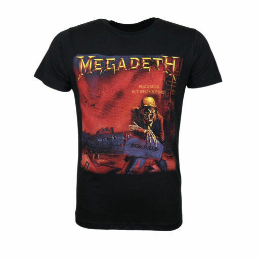 Megadeth Peace Sells T-shirt Black