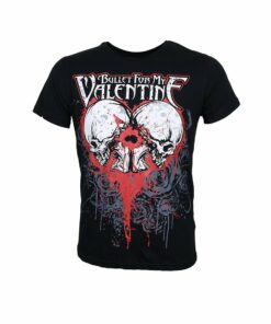 Bullet for my valentine Skull T-shirt Black