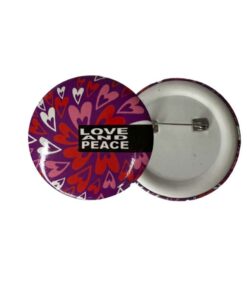 Κονκάρδα παραμάνα Love And Peace 7.5cm