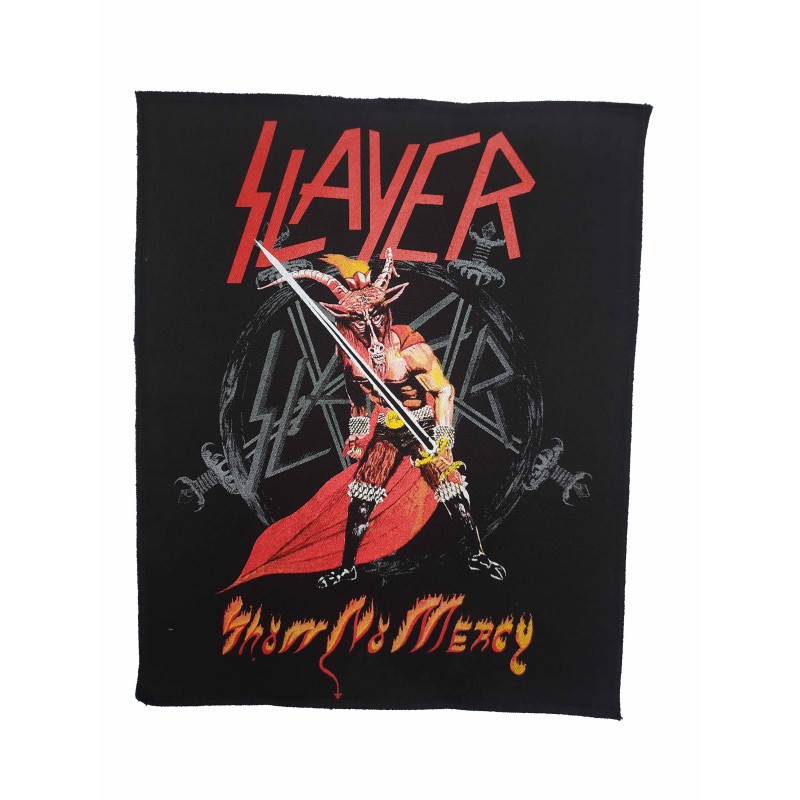 Ραφτο Πλάτης Slayer Show No Mercy Back Patch 1 Ραφτο Πλάτης Slayer Show No Mercy Back Patch