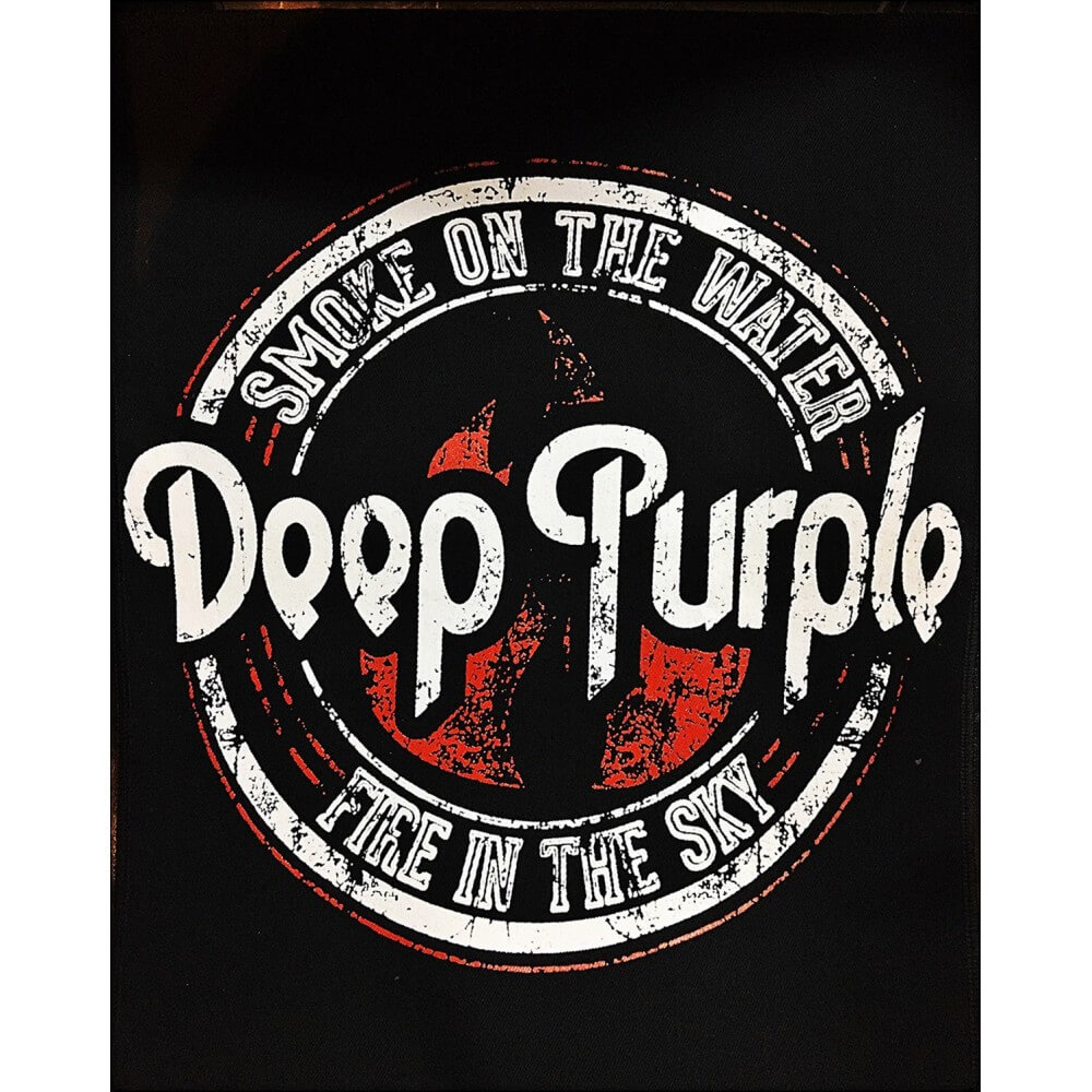 Ραφτο Πλάτης Deep Purple - Logo 1 Ραφτο Πλάτης Deep Purple - Logo