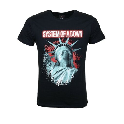 System Of A Down Liberty T-shirt Black