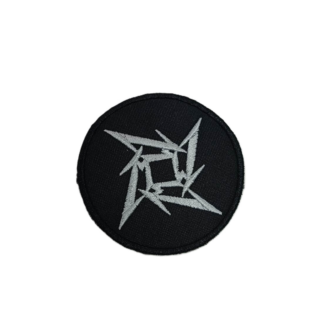 Ραφτο Metallica round Patch 1 Ραφτο Metallica round Patch