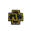Ραφτο Rammstein Logo Yellow Patch