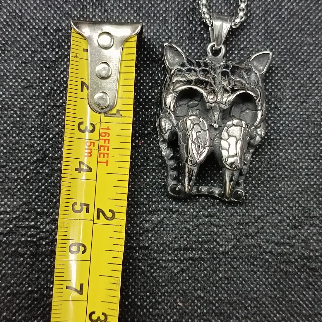 Stainless Steel Pendant 28cm - Κρεμαστό Λαιμού - Ancient Cat 5 Stainless Steel Pendant 28cm - Κρεμαστό Λαιμού - Ancient Cat - Image 5