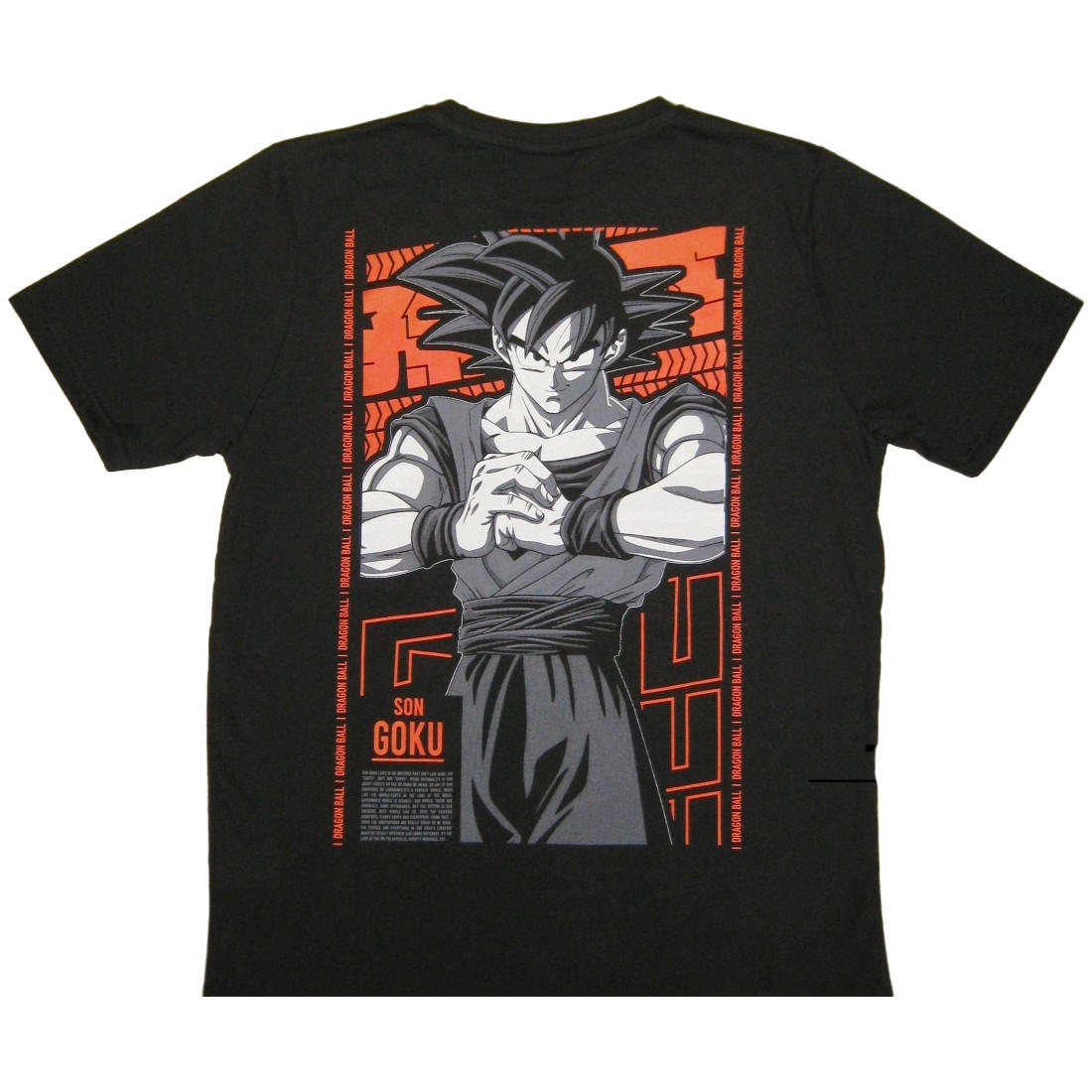 Dragon Ball Z Son Goku Anime T-Shirt Black 2 Dragon Ball Z Son Goku Anime T-Shirt Black