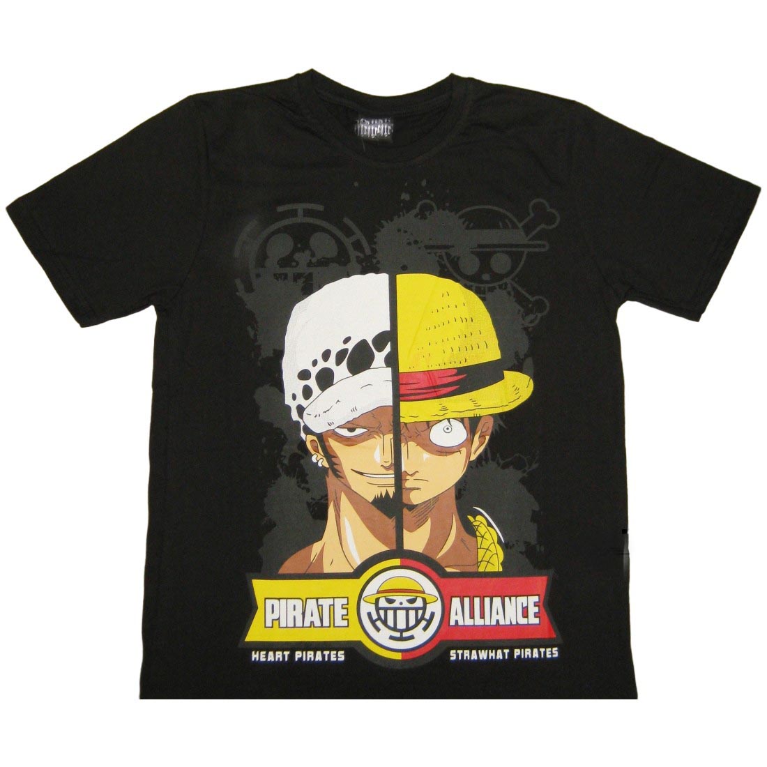 One Piece Pirate Alliance Anime T-Shirt Black 1 One Piece Pirate Alliance Anime T-Shirt Black