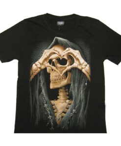 Skeleton love hand sign T-Shirt