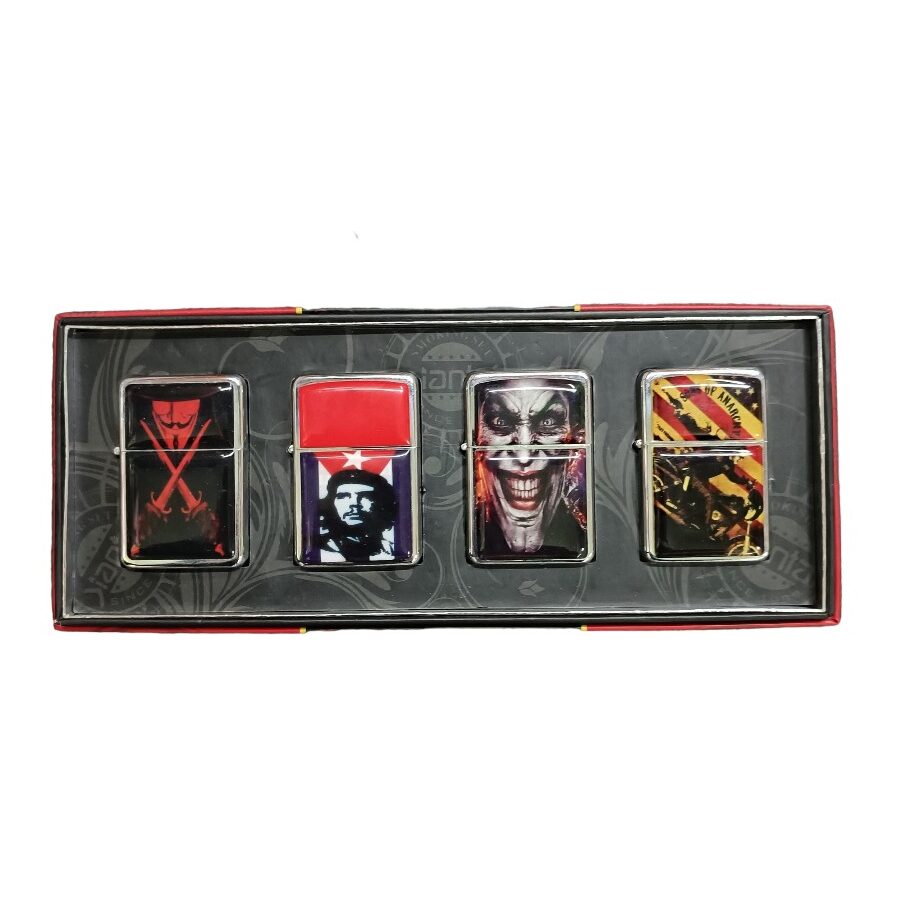 Τύπου Zippo Αναπτήρες 1 1 Zippo Αναπτήρες Anonymous, Che Guevara, Joker, Sons Of Anarchy