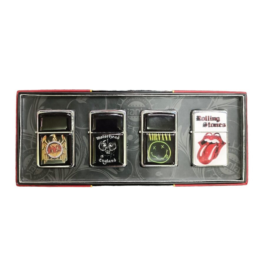 Τύπου Zippo Αναπτήρες 2 1 Zippo Αναπτήρες Slayer, Motorhead, Nirvana, Rolling Stones