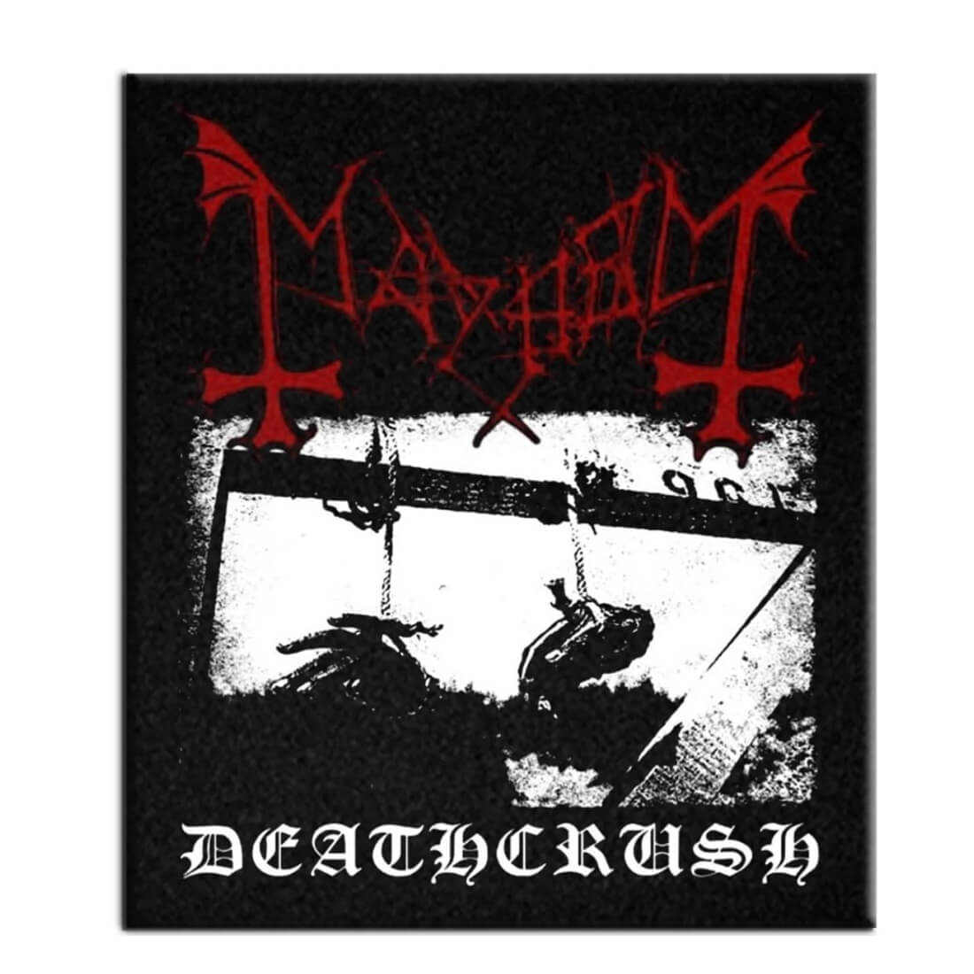 Ραφτο Πλάτης Mayhem Deathcrush Back Patch 1 Ραφτο Πλάτης Mayhem Deathcrush Back Patch