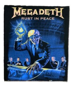 Ραφτο Πλάτης Megadeth Rust in Peace Back Patch