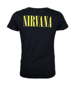 Nirvana A lot of Smiley T-shirt Black