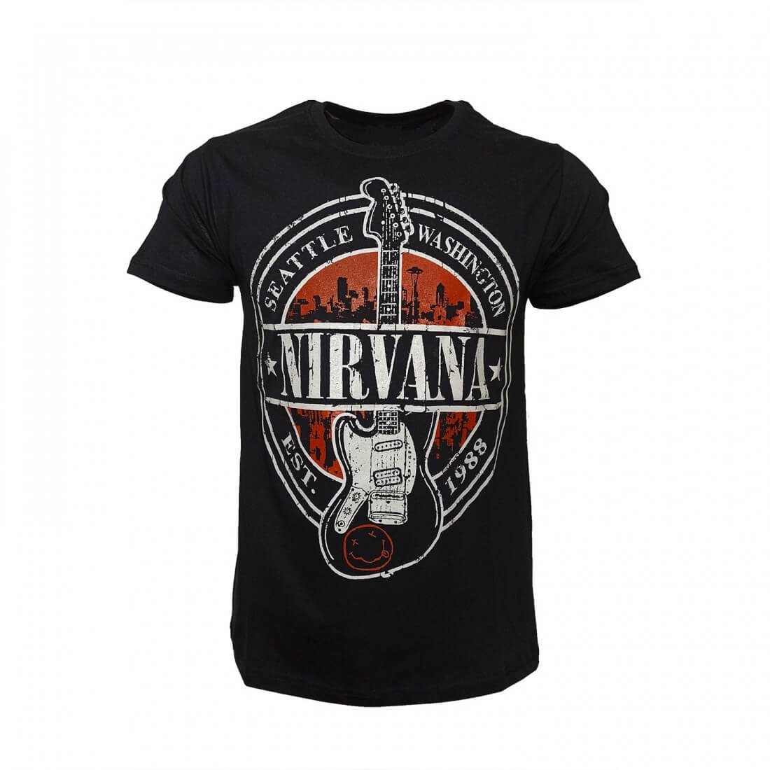 Nirvana 1988 T-shirt Black 1 Nirvana 1988 T-shirt Black