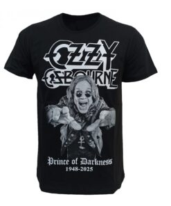 Ozzy The Prince of Darkness T-Shirt Black